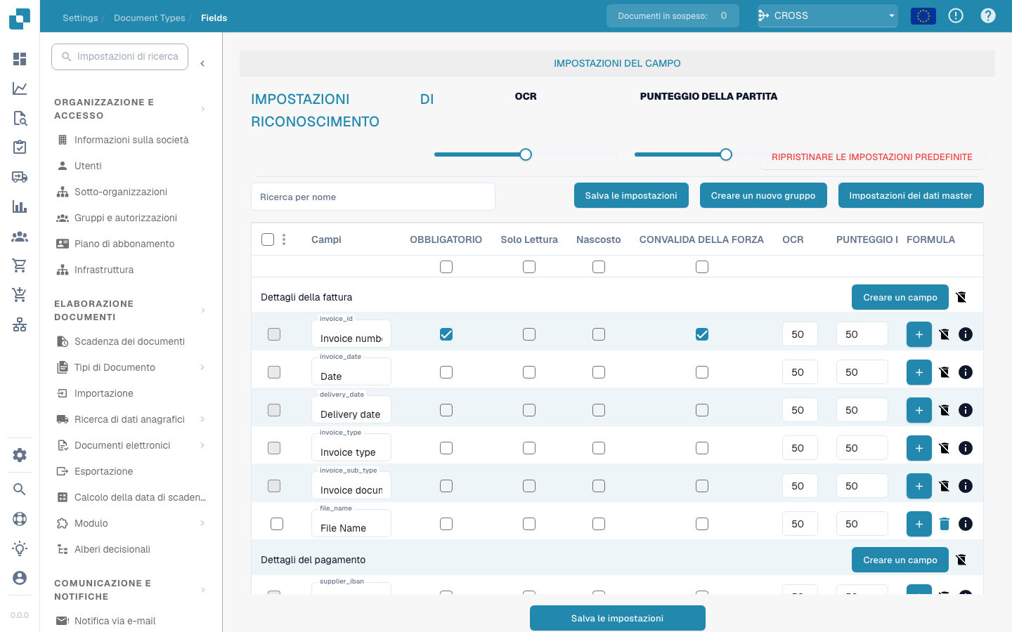 Docbits Fields Overview